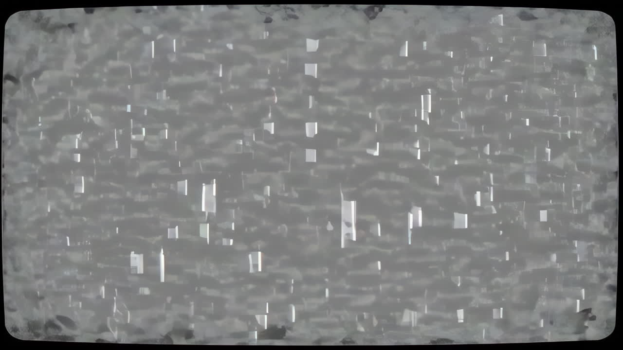 Vintage Television Static Image