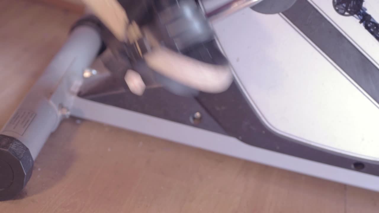 실내 운동 자전거를 이용한 운동