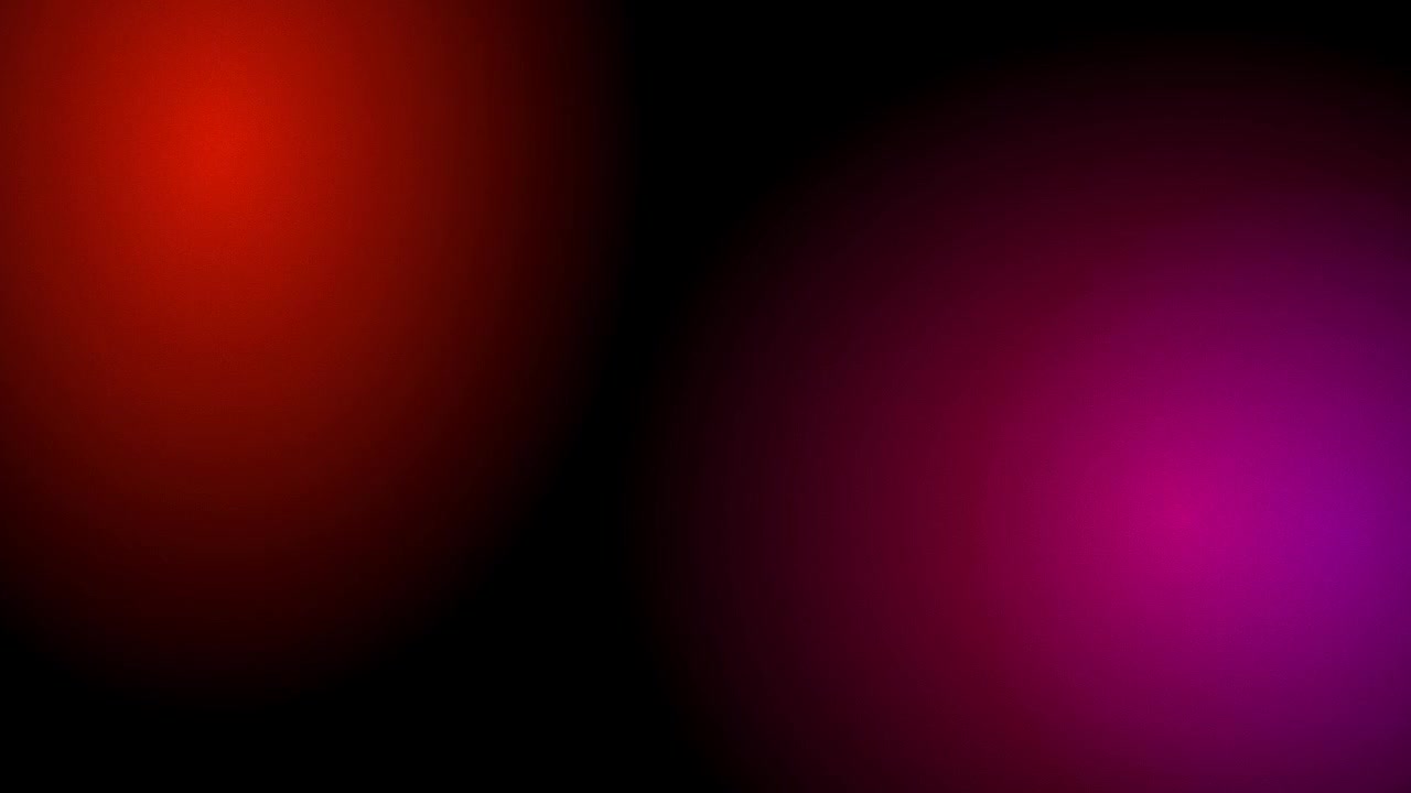 Abstract Motion Background with Soft Glowing Colorful Orbs
