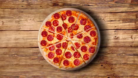 un video del fondo de la pizza pepperoni. imágenes. esta imagen es perfecta para que usted diseñe sus menús de restaurante. visite mi página. usted será capaz de encontrar una imagen para cada pizza vendida en su cafetería o restaurante