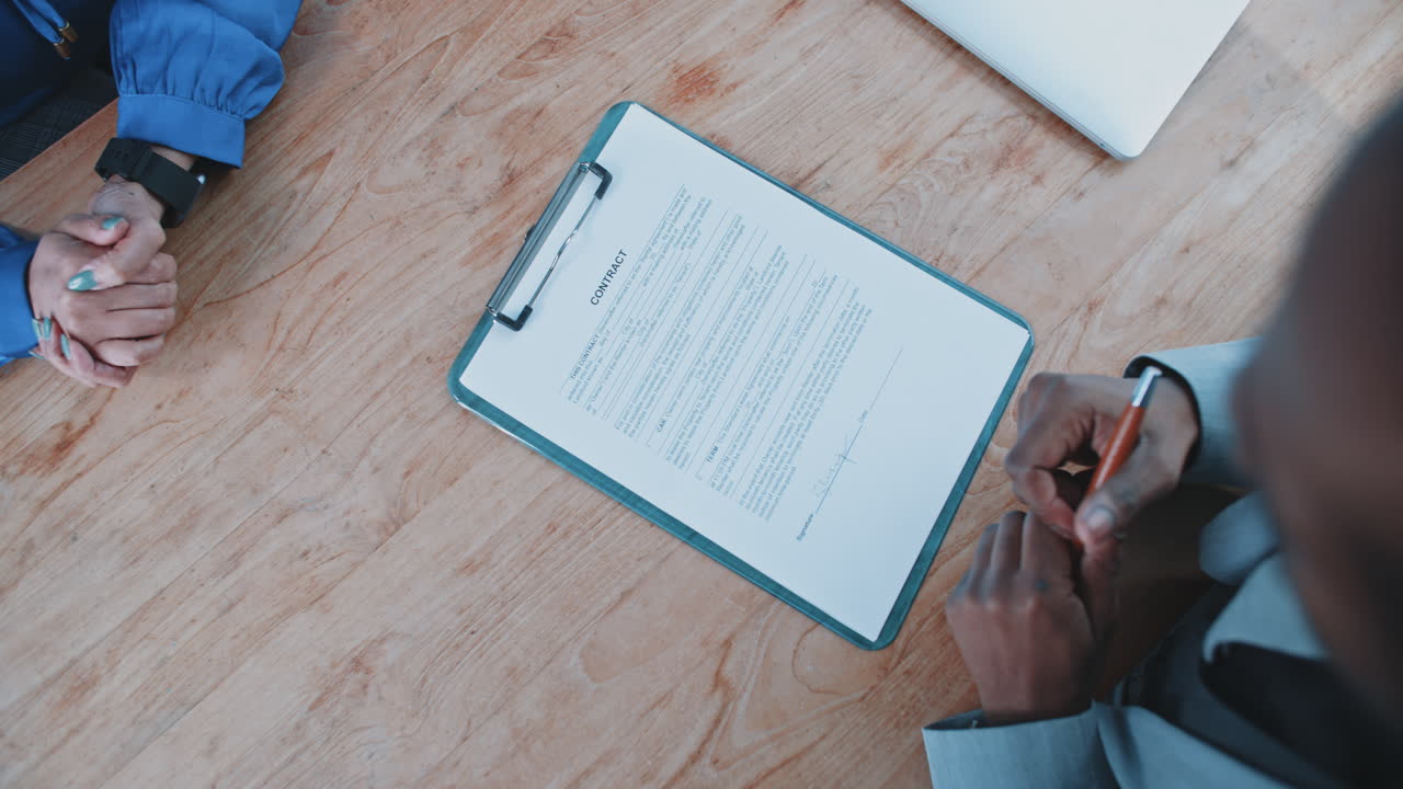 Contract Signing Meeting