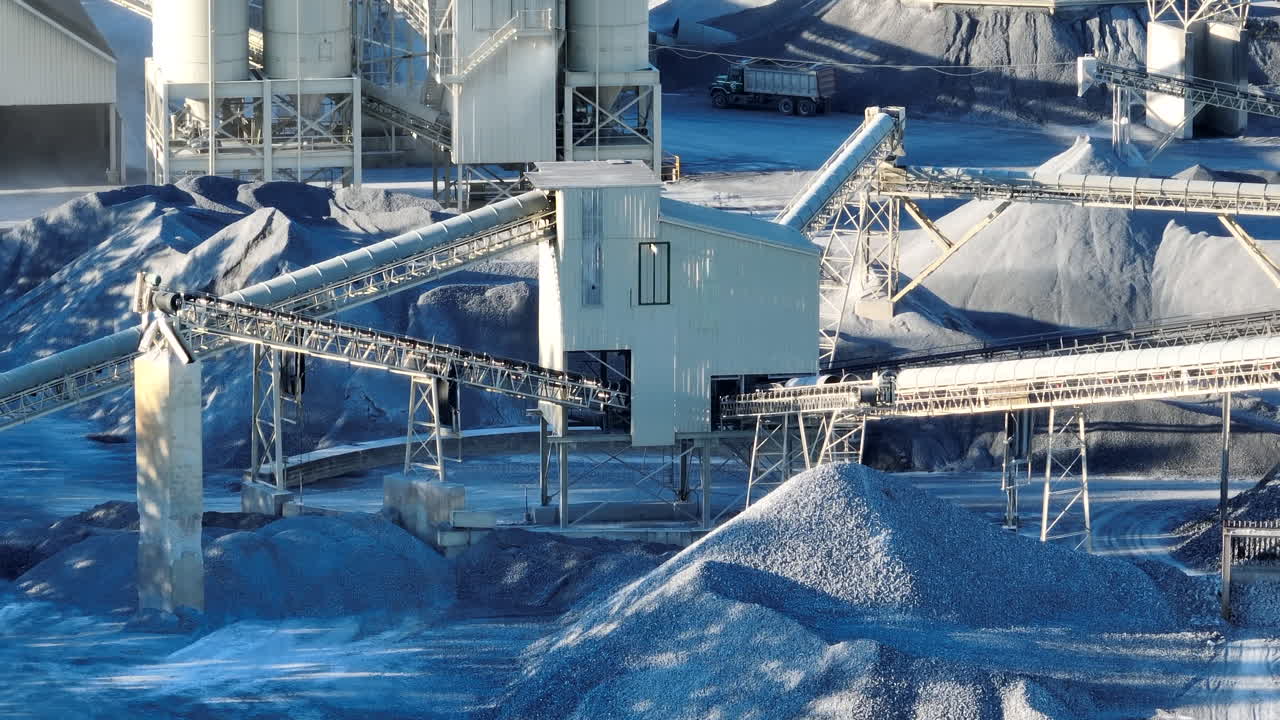 석회암 광산 채석장