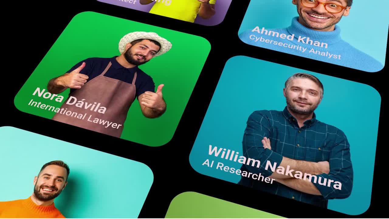 Elegant karrusel og galleri med skydere til dynamiske medier og tekstfremvisninger