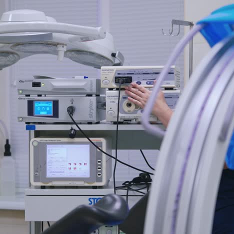 modern operating room at hospital