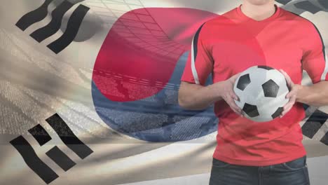 south korean flag video