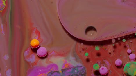 arte fluido abstracto en colores vibrantes
