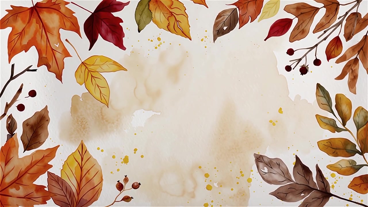 Fondo de otoño