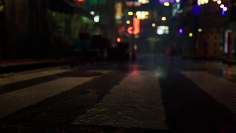 night city street scene