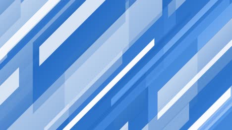 Abstract blue lines loop