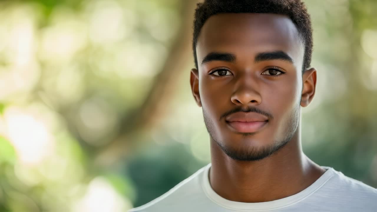 retrato de un hombre joven