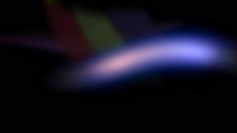 líneas de neón coloridas en movimiento con fondo abstracto 20