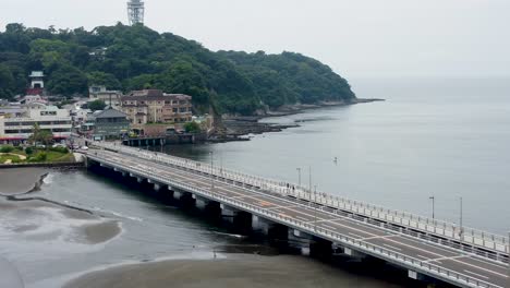 Die-Luftaufnahme-Von-Kamakura