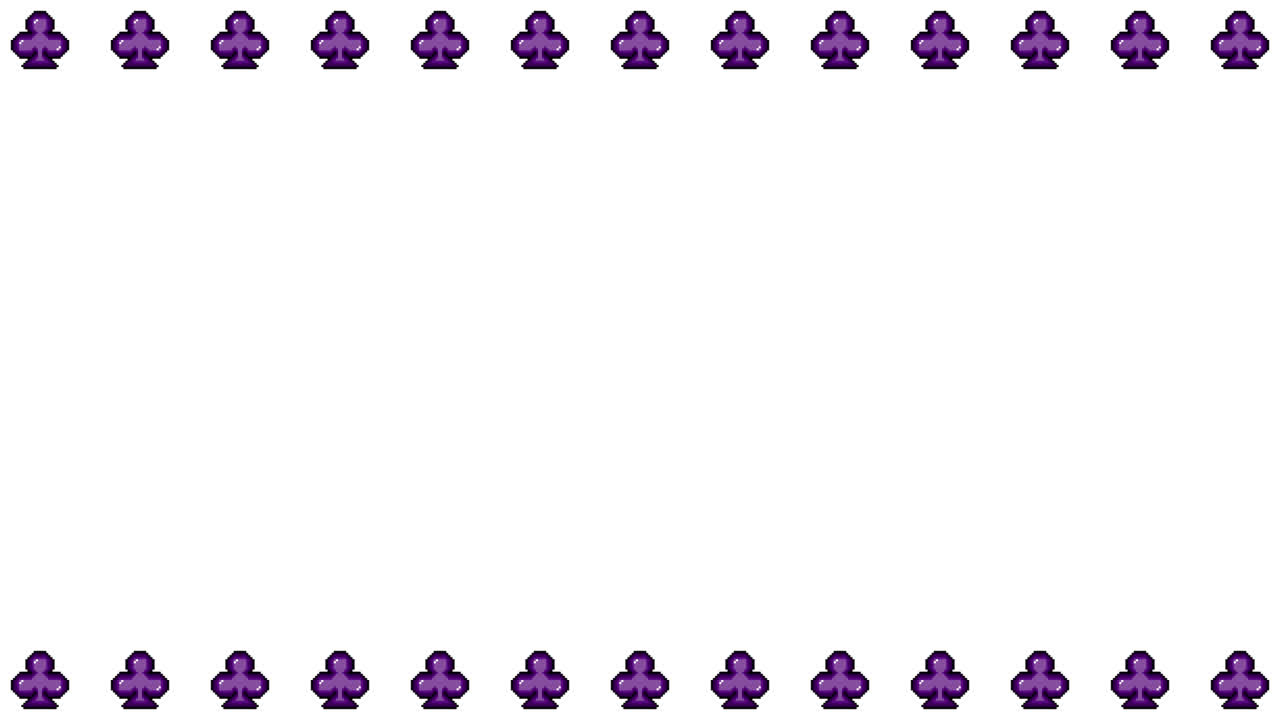 Pixel Art Clover Frame Animated Overlay 1080p Transparent 30 fps (7).mov