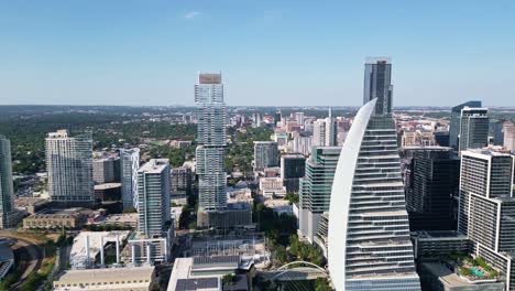 texas state capitol in austin, the independent and sailboat buildings