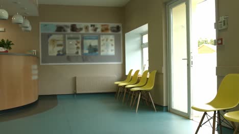 Empty-vet-waiting-room