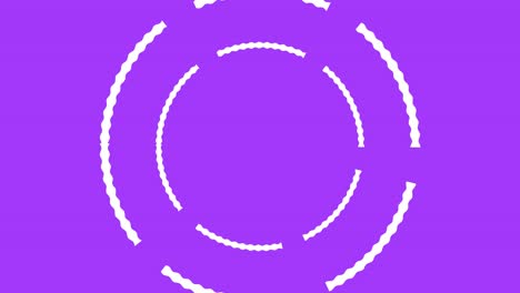rotación del círculo división pop animación gráficos de movimiento
