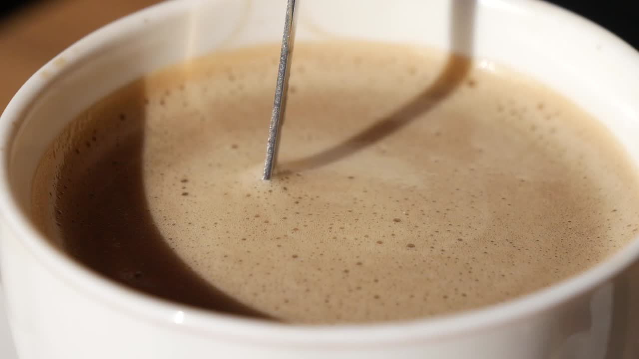 Close up of a cup of coffee