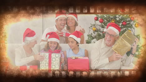 vieja cinta de película video