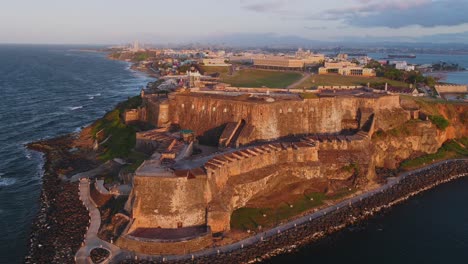 Schloss-San-Felipe-Del-Morro-Im-Alten-San-Juan-Puerto-Rico