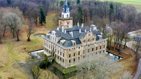 old castle in walbrzych poland