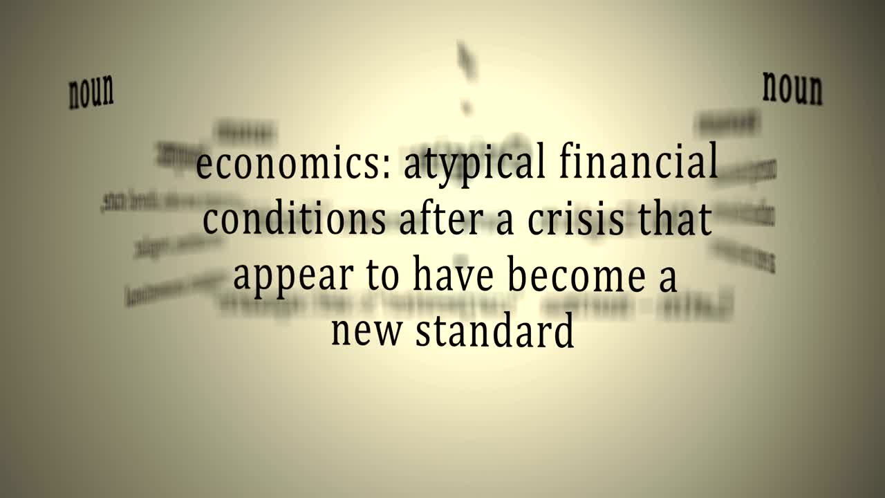 Definition: New Normal