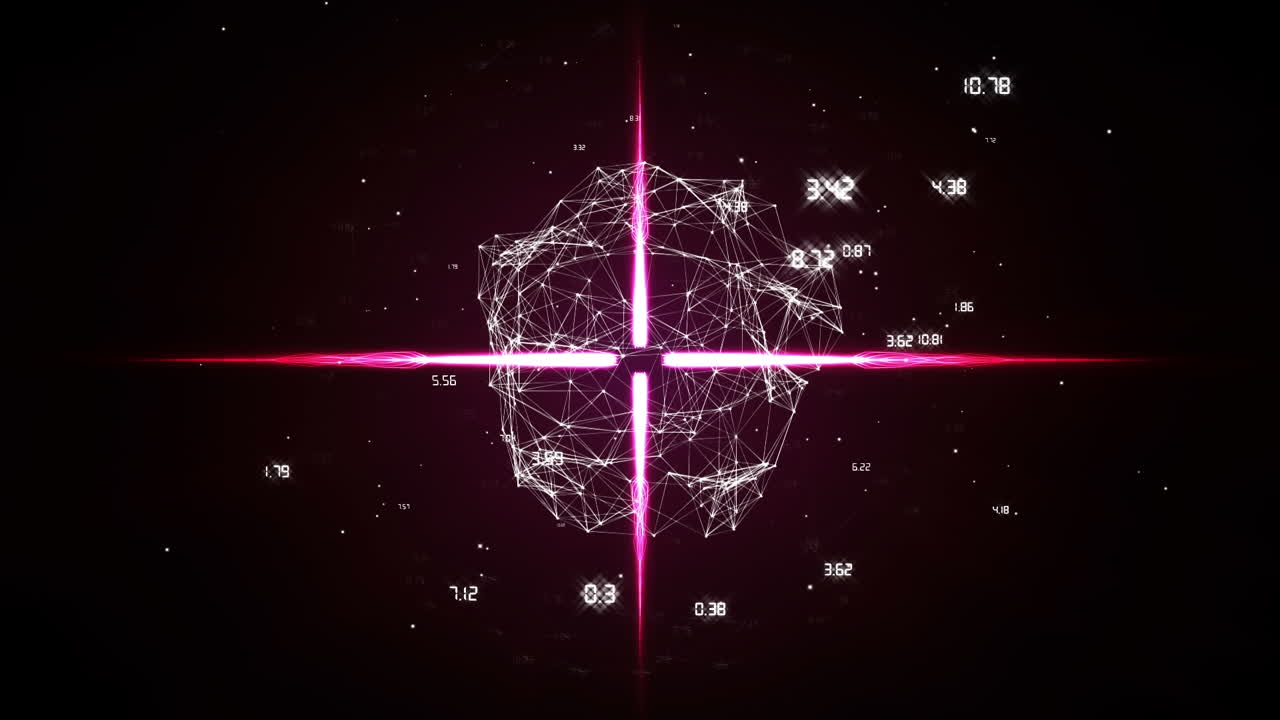 음파와 바이너리 코드를 가진 선