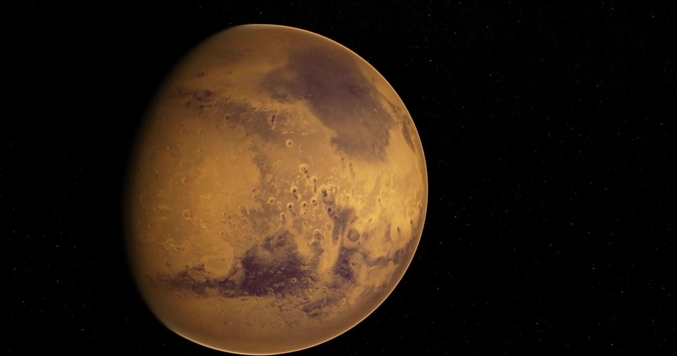 Exploration of mars revealing the planets surface and unique features