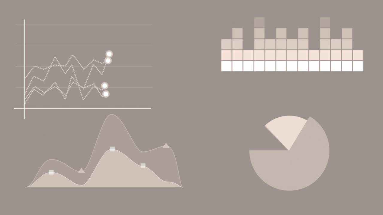 애니메이션 인포그래픽 세트