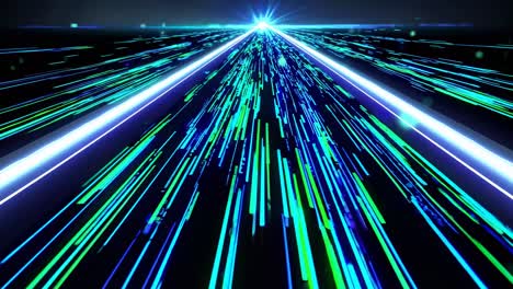 hyperspeed tunnel visual effect