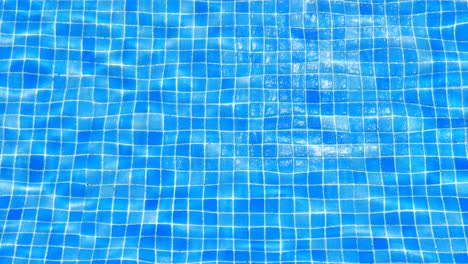 water ripples in swimming pool tile background