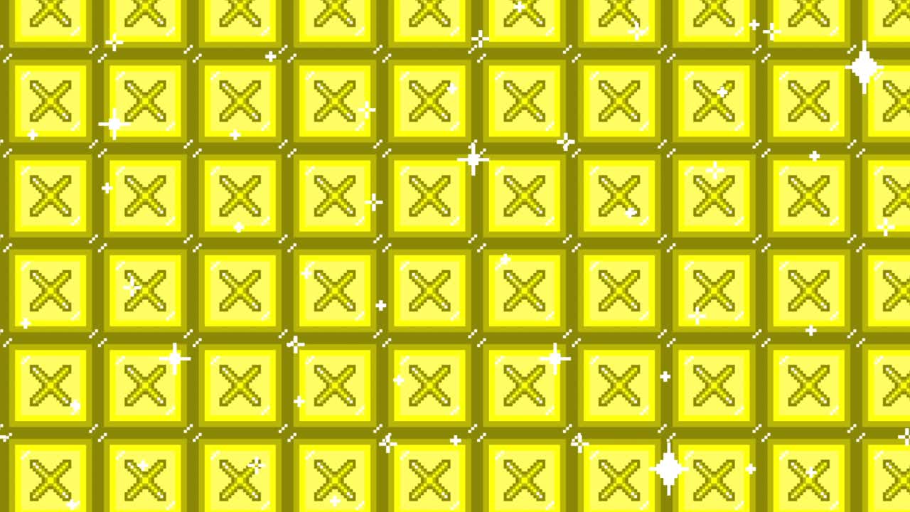 Pixel art tile cross mark Looping animated background. 1080p (3).mp4