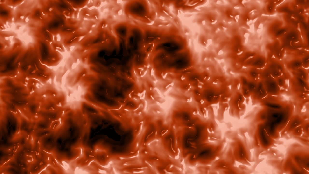 Sfondo fluido organico astratto dinamico rosso e arancione