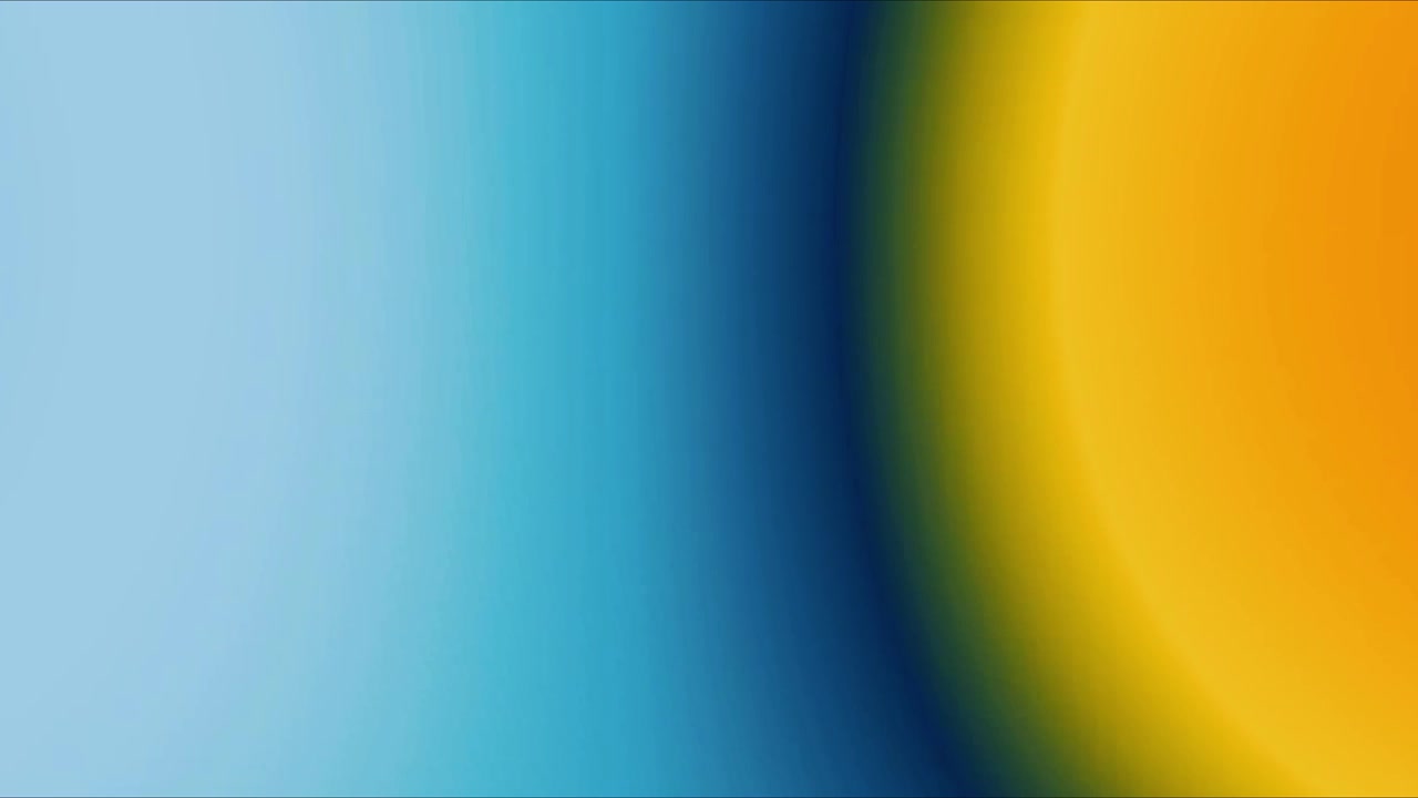 Abstract Motion Background with Fluid Blue and Yellow Gradient Transitions