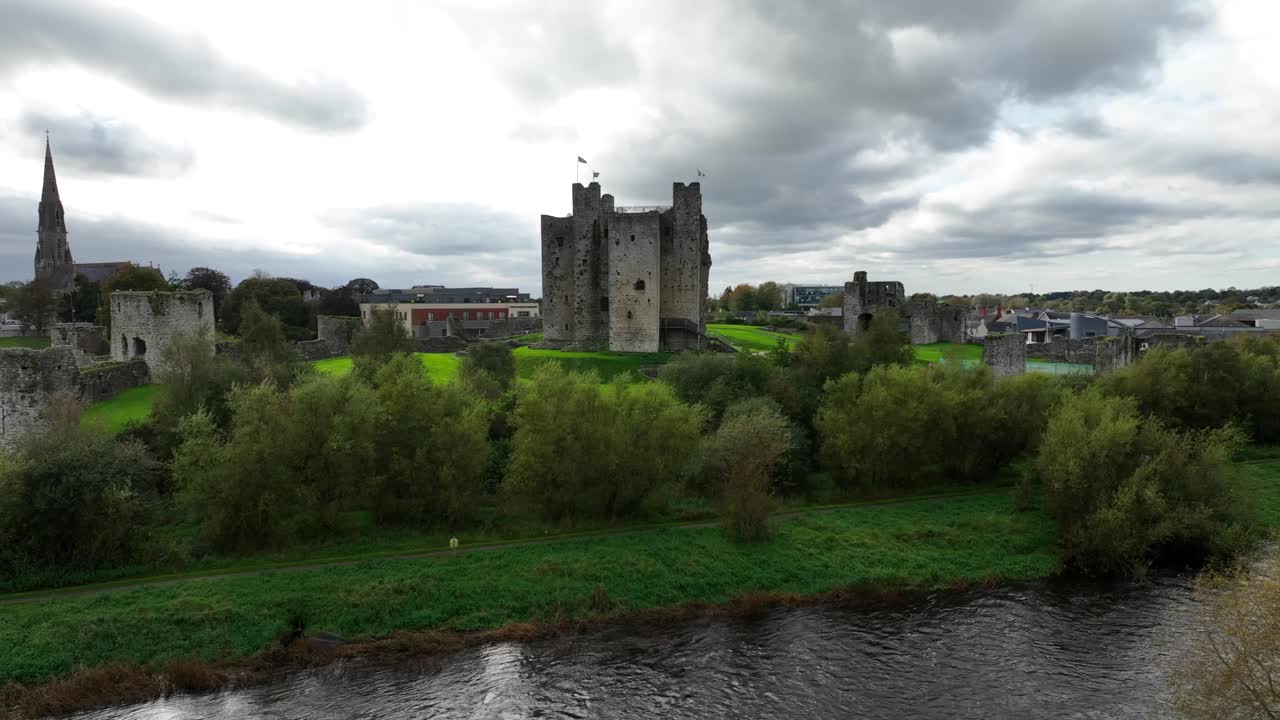 castillo de trim, condado de meath, irlanda, octubre de 2023