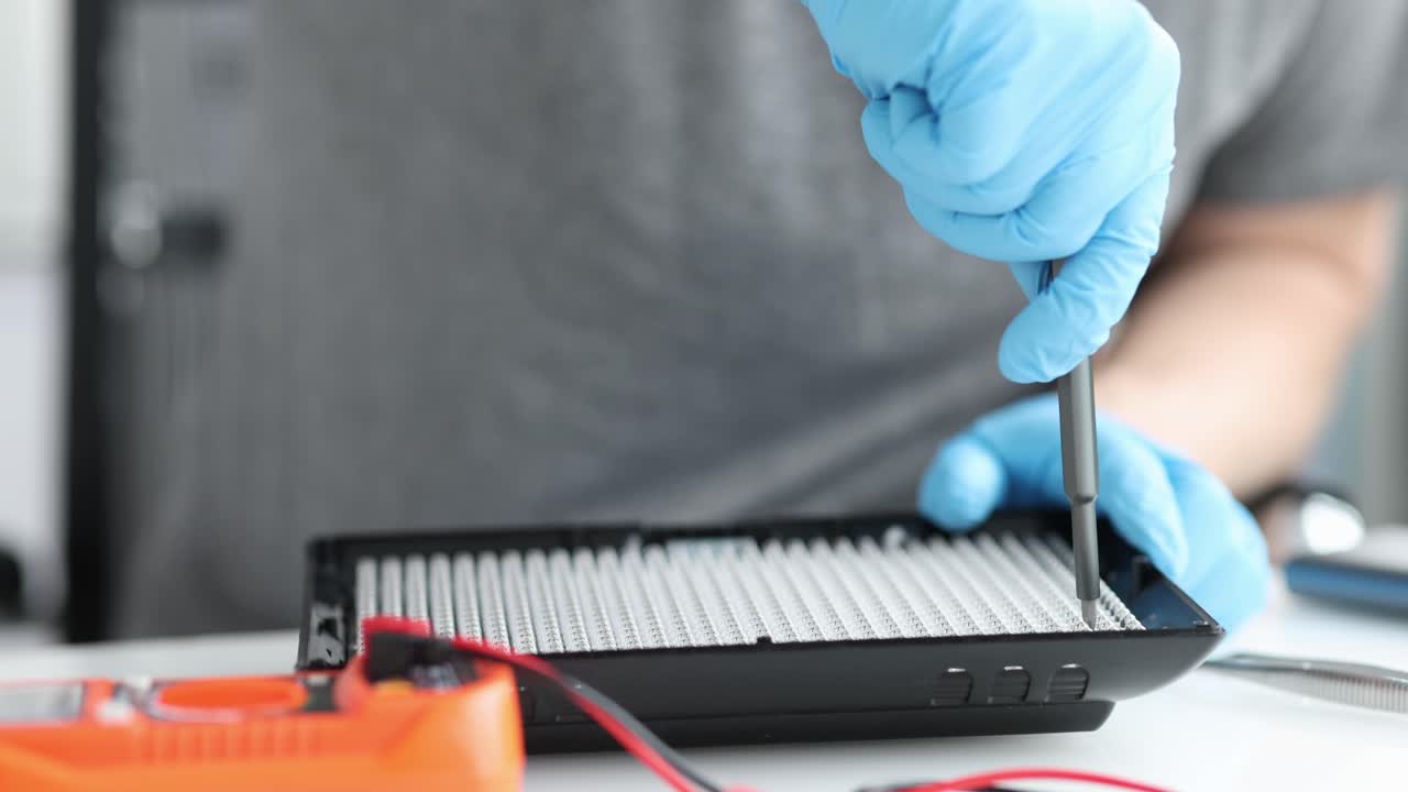 Repairing a Car Air Filter