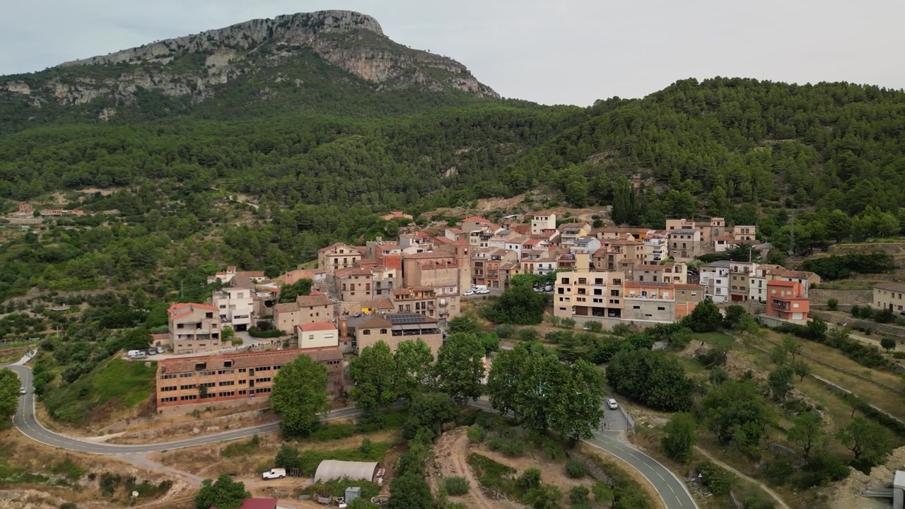 Il villaggio di Colldejou, Serra de Llaberia
