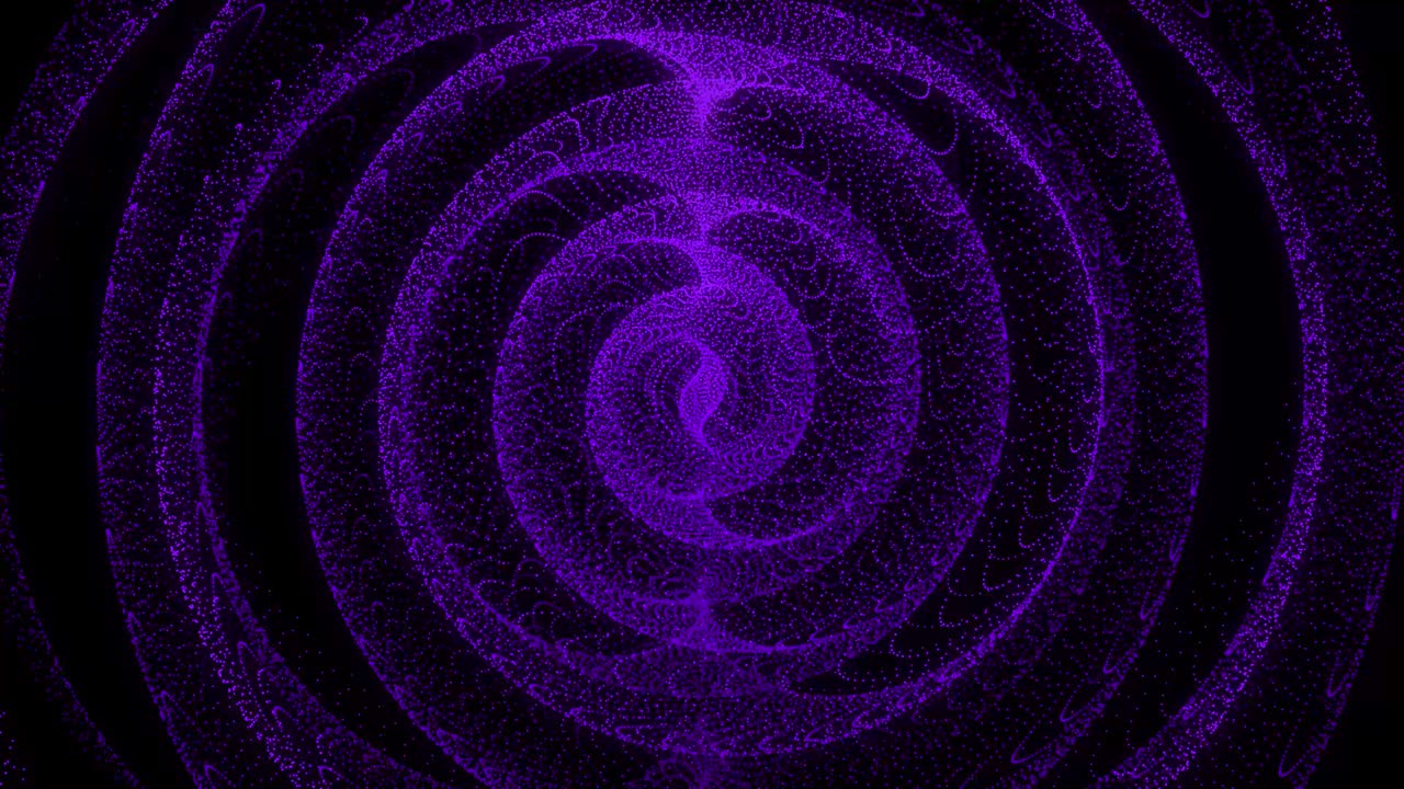 patrón de forma de punto de color púrpura animación gráficos de movimiento