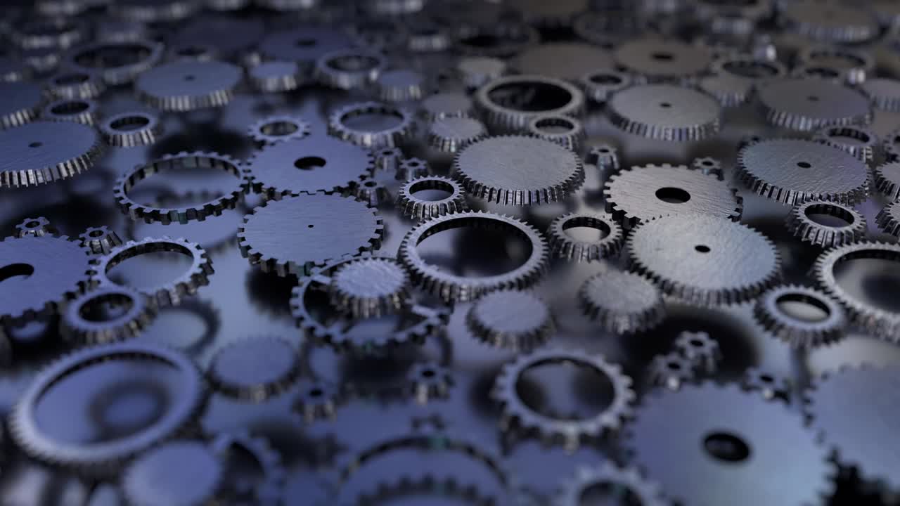 engranajes sistema giratorio caja de cambios mecanismo de reloj 4k
