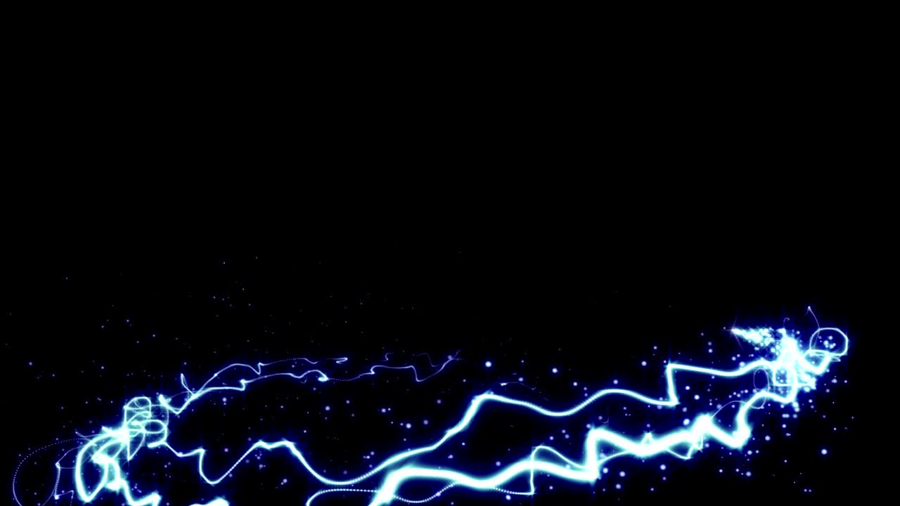 fondo de la tecnología abstracta, animación, renderización, bucle