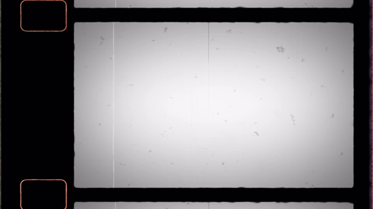 16 슈퍼 필름 프레임과 스프로켓 구과 소음, 먼지, 머리카락, 터