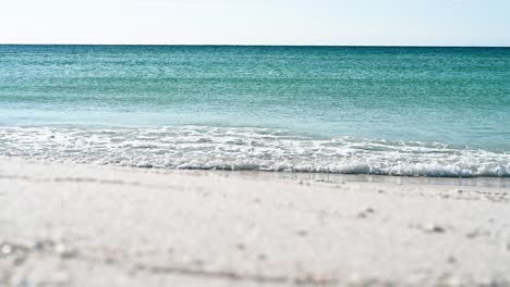 Decoración-De-Pavo-De-Acción-De-Gracias-En-La-Playa-En-Un-Soleado-Día-De-Invierno