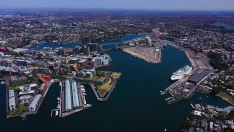 sydney - darling harbour aerial flight