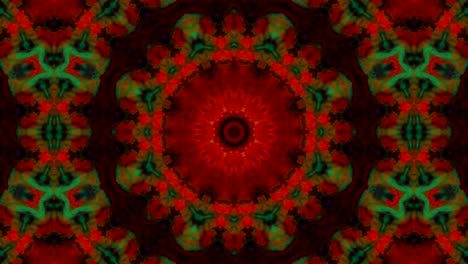 movimiento de fondo de kaleidoscopio abstractamente colorido