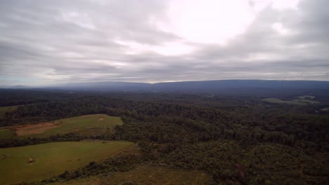 Szenischer-Panoramablick,-Aufgenommen-Vom-Südöstlichen-West-Virginia