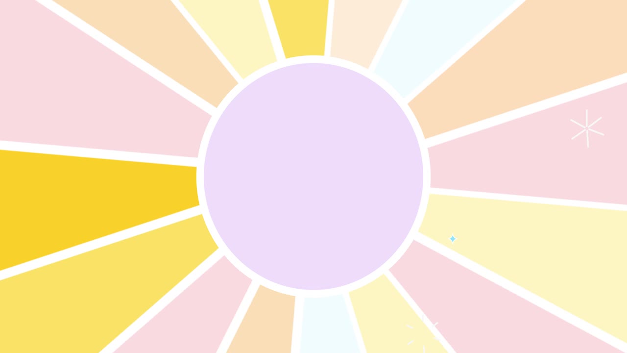 Round color background