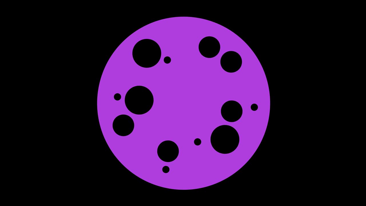 modelo de video 4k con efecto estroboscópico e hipnótico, en formato de video 16: 9.