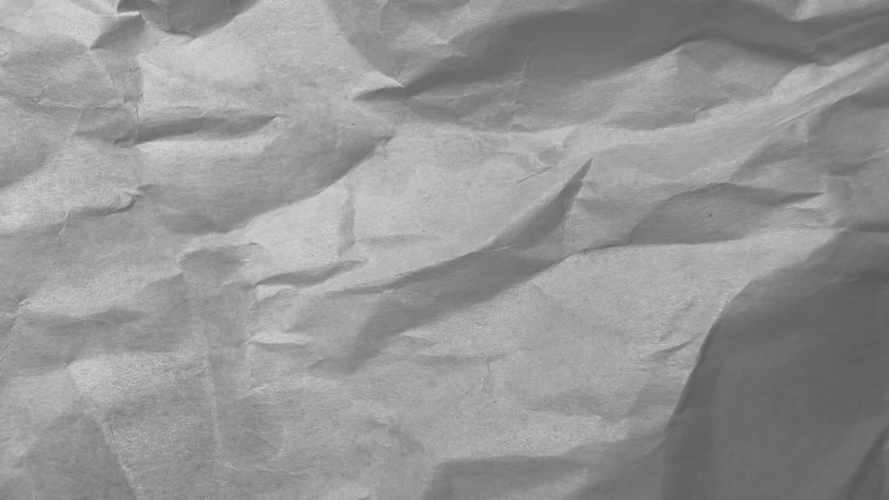 Crumpled Grey Paper Texture Background