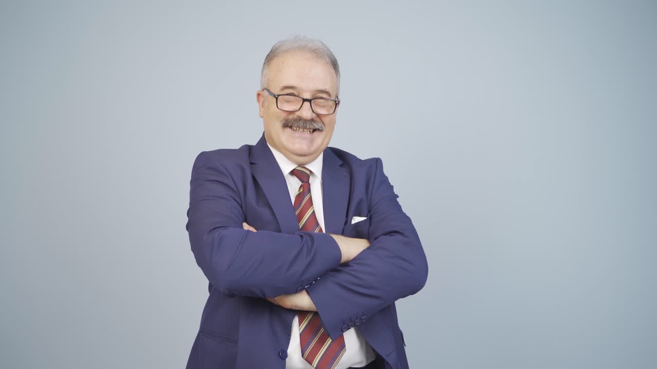 el hombre de negocios soñador.