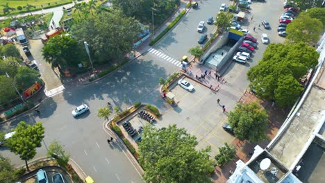 nuevo delhi connaught lugar vista aérea