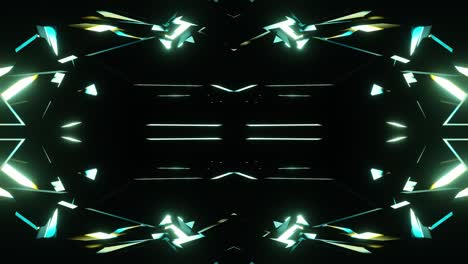 animar un caleidoscopio de luces de neón brillantes para sus programas de video y videos musicales.